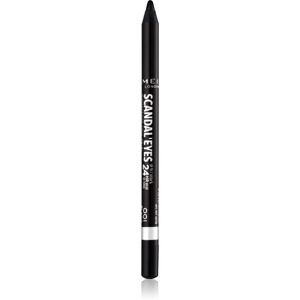 Rimmel ScandalEyes Waterproof Kohl Kajal waterproof eyeliner pencil shade 001 Black 1,3 g