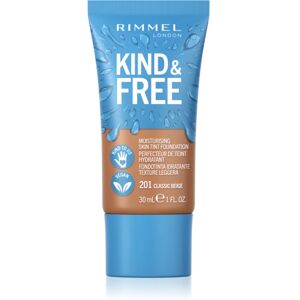 Rimmel Kind & Free lightweight tinted moisturiser shade 201 Classic Beige 30 ml