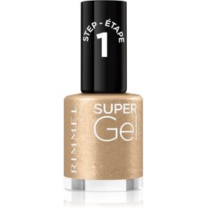 Rimmel Super Gel gel nail polish without UV/LED sealing shade 095 Going For Gold 12 ml