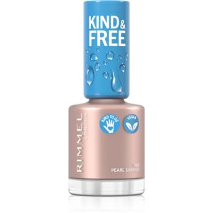 Rimmel Kind & Free nail polish shade 160 Pearl Shimmer 8 ml