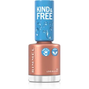 Rimmel Kind & Free nail polish shade 163 Love-In-A-Mist 8 ml