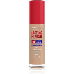 Rimmel Lasting Finish 35H Hydration Boost hydrating foundation SPF 20 shade 100 Ivory 30 ml