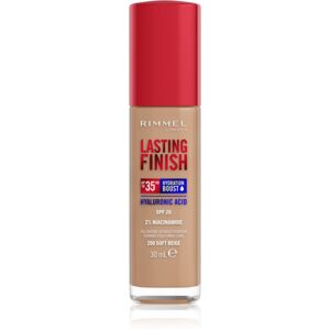 Rimmel Lasting Finish 35H Hydration Boost hydrating foundation SPF 20 shade 200 Soft Beige 30 ml