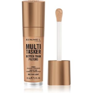 Rimmel Multi-Tasker Better Than Filters brightening makeup primer to even out skin tone shade 002 Fair Light 30 ml