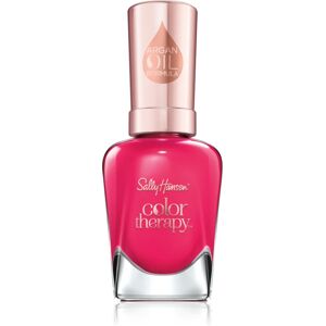 Sally Hansen Color Therapy Nourishing Nail Varnish Shade 290 Pampered In Pink 14.7 ml