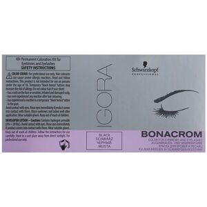 Schwarzkopf Professional Igora Bonacrom eyebrow and eyelash tint with activator for professional use Black 10 ml