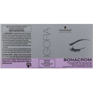 Schwarzkopf Professional Igora Bonacrom eyebrow and eyelash tint with activator for professional use Brown 10 ml