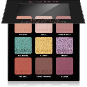 Sigma Beauty Party on The Go eyeshadow palette shade Jewels 9 g