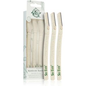 So Eco Eyebrow Razors (Pack of 3) razor (for eyebrows)