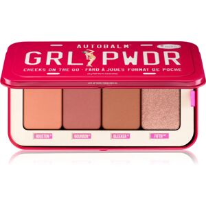 theBalm Autobalm Grl Pwdr blusher palette with highlighter 8 g