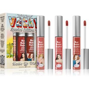 theBalm X Model Roz Voyage matt lip set