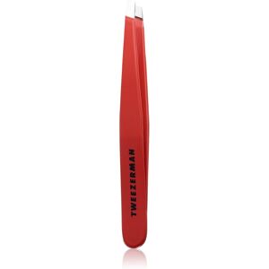 Tweezerman Studio Collection slanted tweezers Signature Red 1 pc