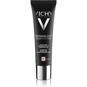 Vichy Dermablend 3D Correction corrective smoothing foundation SPF 25 shade 30 Beige 30 ml