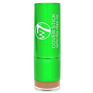 W7 Tea Tree Concealer Stick - Creamy, Skin Soothing Formula For Blemishes & Redn