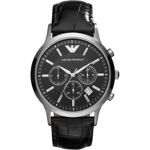 Emporio Armani Watch Renato Mens - Black