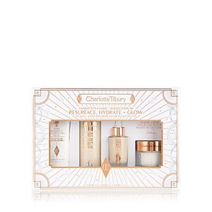 Charlotte Tilbury 4 Magic + Science Steps to Resurface, Hydrate + Glow ($310 value)  - No Color