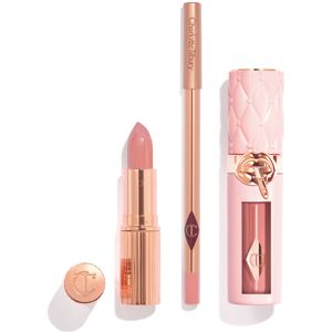 Charlotte Tilbury New! Pillow Talk Perfect, Plump & Pout Lip Trio - Lip Kit  Female Size: 5.5