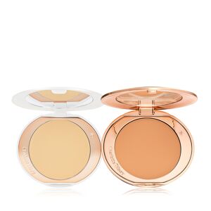 Charlotte Tilbury Airbrush Flawless Finish Brighten & Perfect Duo - Face Kit  Female Size: