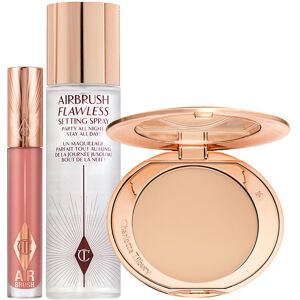 Charlotte Tilbury Airbrush Complexion & Airbrush Flawless Lip Blur Kit - Makeup Kit  Female Size: