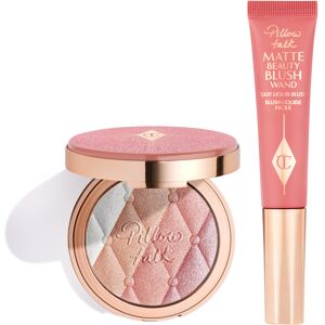 Charlotte Tilbury New! Pillow Talk Beautifying Blush & Multi-glow Duo - Cheek Kit  Female Size: 12