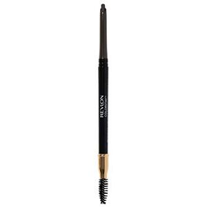 Revlon Colorstay Eyebrow Pencil with Spoolie Brush, Waterproof, Longwearing, Angled Tip Applicator for Perfect Brows, Soft Black (225)