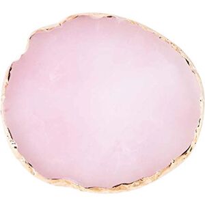 Austinstore Resin Makeup Mixer Nail Art Polish Mixing Plate Foundation Coloring Palette Pink