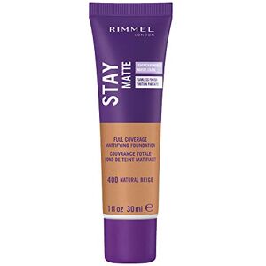 Rimmel London Stay Matte Foundation, 4 Natural Beige, 30 ml