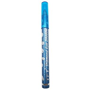 Generic Blue Eyeshadow Ballpoint Pen Lid for Eye in the Shadow, 1 Seiwormia Pen, Highlighter Lying and 2 Eyeshadow Glitter Make-Up (D, One Size)