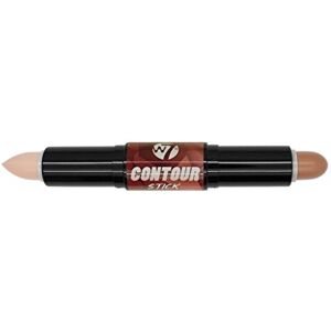 W7 Contour Stick - Double-Ended Creamy Contour & Highlight Makeup - Bronze, Shape & Define - Medium