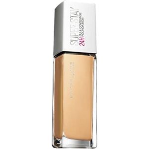 Maybelline New York Foundation, Superstay 24 Hour Longlasting Foundation, Lightweight Feel, Water and Transfer Resistant, 30 ml, Shade: 32, Golden