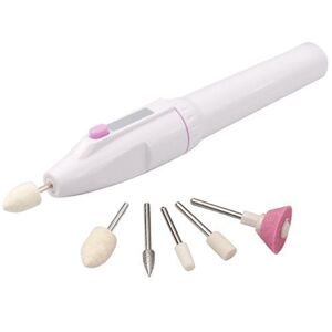 Accessotech Battery Manicure and Pedicure Beauty Nail Art Care File Polish Drill Tool Set