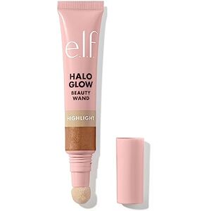 e.l.f. Halo Glow Highlight Beauty Wand, Liquid Highlighter Wand For Luminous, Glowing Skin, Buildable Formula, Vegan and Cruelty-free, Liquid Gold