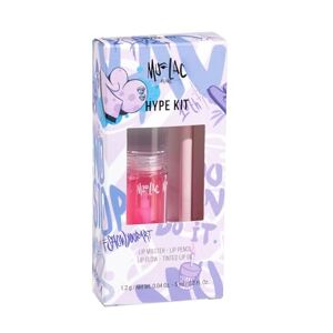 Mulac Cosmetics Hype Kit Lip Liner and Lip Oil Semi Transparent Lip Master Pink Matcha 14 + Pink SYRUP 02
