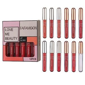 Generic Plant Extracts Plumping Lip Serum Plant Extracts Plumping Lip Serum 30ml Matte velvet waterproof 12-color set Woman red