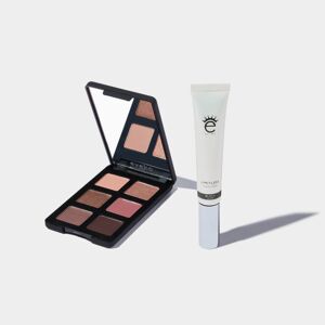 Eyeko Limitless Eyeshadow Palette and Mascara Bundle (Worth £44.00) - Black - Concrete Pink