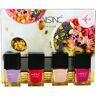 Nails.INC Nails Inc Nail Polish Set Red Pink Neutral Lilac 4 x 5ml