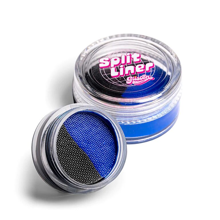 Emperor (Blue and Black) Split Liner - Eyeliner - Glisten Cosmetics Small - 3g