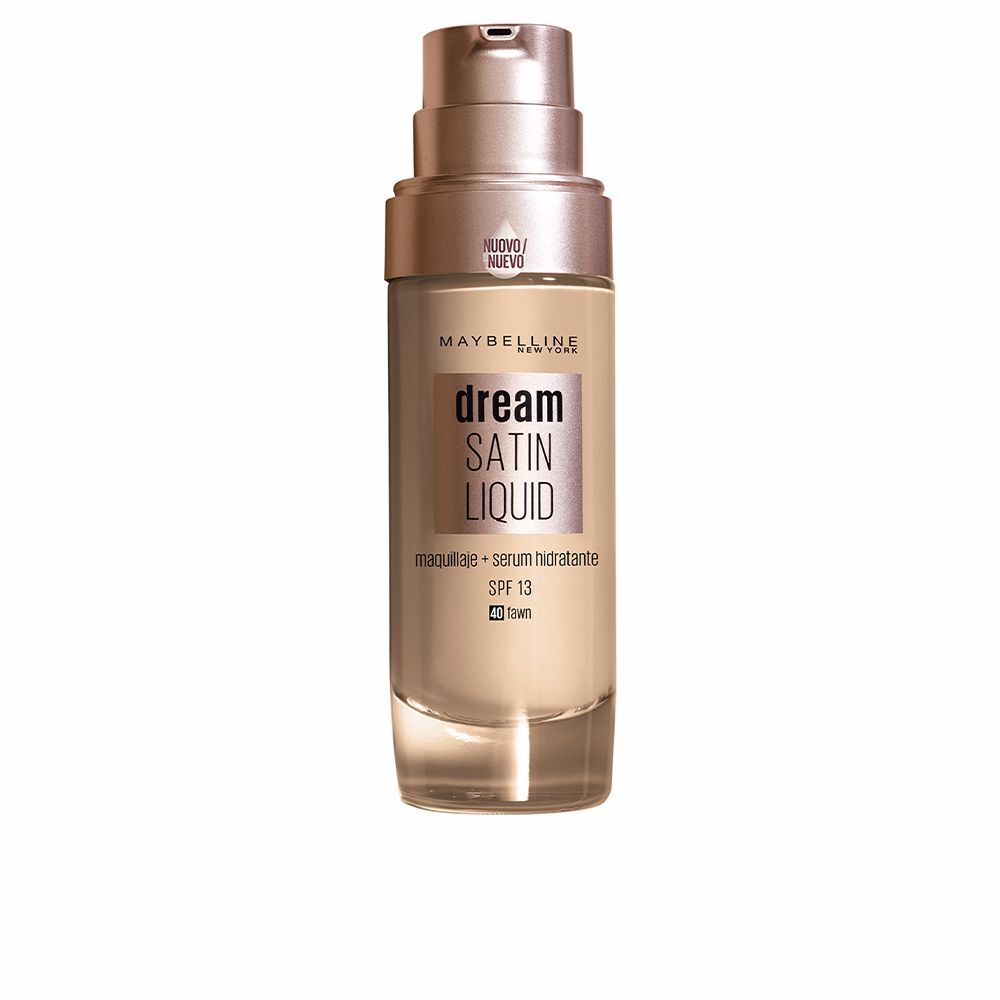 Photos - Foundation & Concealer Maybelline Dream Satin Liquid FOUNDATION+SERUM #40-fawn 