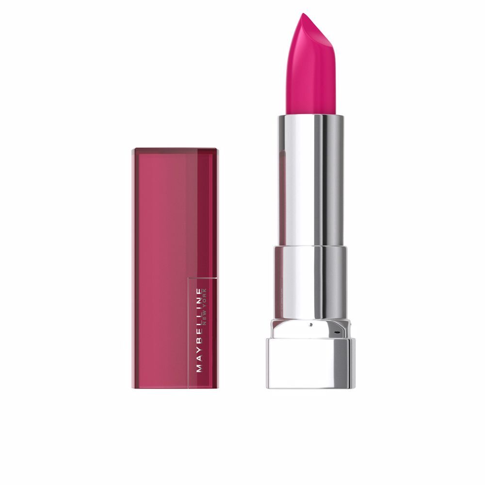 Photos - Lipstick & Lip Gloss Maybelline Color Sensational satin lipstick #266-pink thrill 