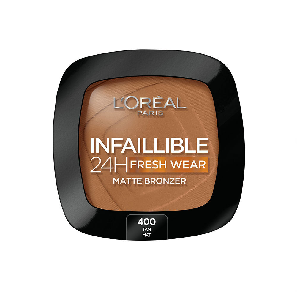 Photos - Face Powder / Blush LOreal L'Oréal París Infaillible 24H fresh wear matte bronzer #400-tan doré 