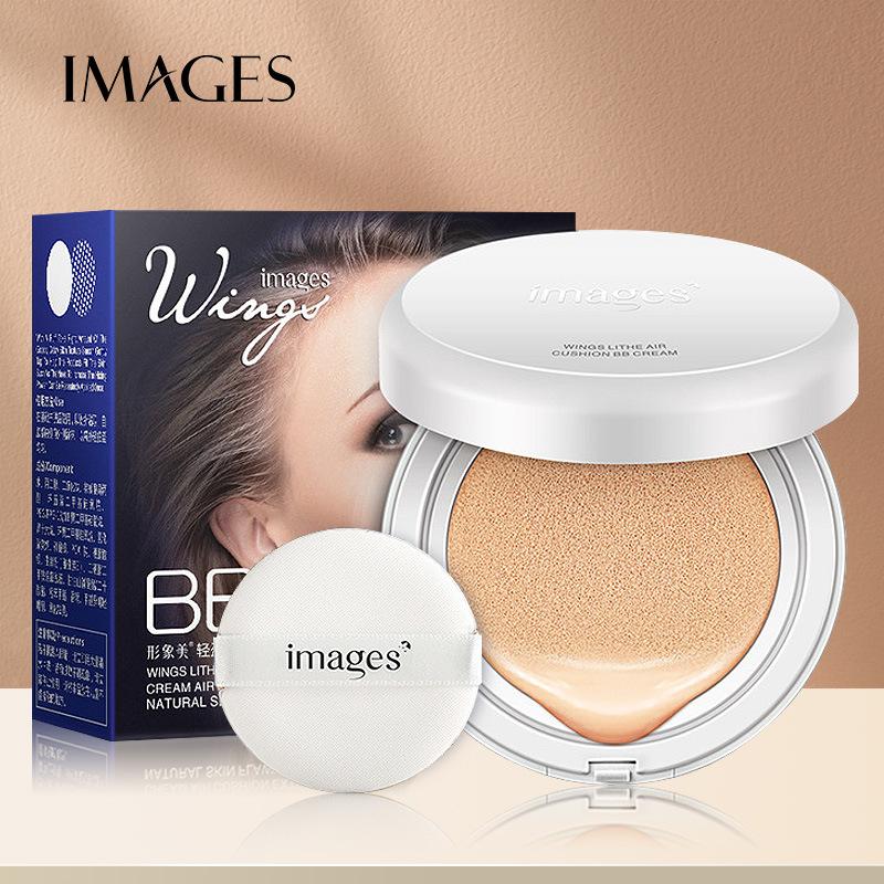 Images Lightweight and Breathable Cushion BB Cream and CC Cream Long-lasting Concealer Liquid Foundation 15G Concealer Cream