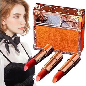 Lipstick Makeup Lipstick Velvet Smooth Lip Pencil Set With Chain Pouch Long Lasting Waterproof Beauty Cosmetics Women Girls Makeup Kit 231017