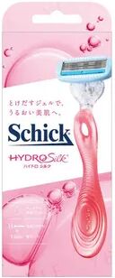 Schick Japan - Hydrosilk Razor Holder & Blade Refill 1 pc  - Cosmetics