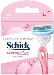 Schick Japan - Hydrosilk Razor Blade Refill 3 pcs  - Cosmetics