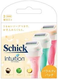 Schick Japan - Intuition Variety Razor Blade Refill 3 pcs  - Cosmetics