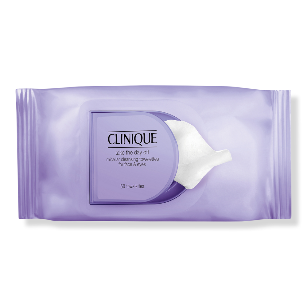 Clinique Take The Day Off Micellar Cleansing Towelettes for Face & Eyes Makeup Remover