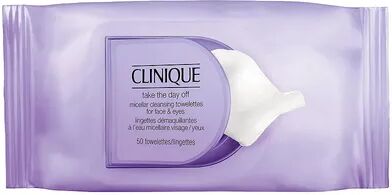 Clinique Take The Day Off Micellar Cleansing Towelettes for Face & Eyes Makeup Remover, Size: 50 CT, Multicolor