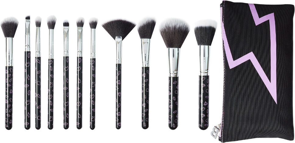 By BEAUTY BAY Iconic 12 Piece Brush Set With Bag