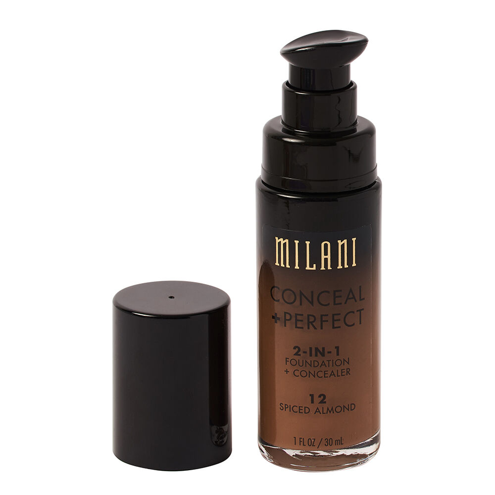 Milani Conceal And Perfect 2 In 1 Foundation And Concealer Spiced Almond 30ml
