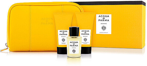 Auf Lager ACQUA DI PARMA Collezione Barbiere-Geschenkset - Essentiel Shaving Kit 20ml/2x40ml 8028713520273 transparent EG